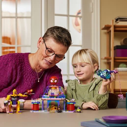 LEGO Super Heroes 4+ Team Spideys näthögkvarter 10794
