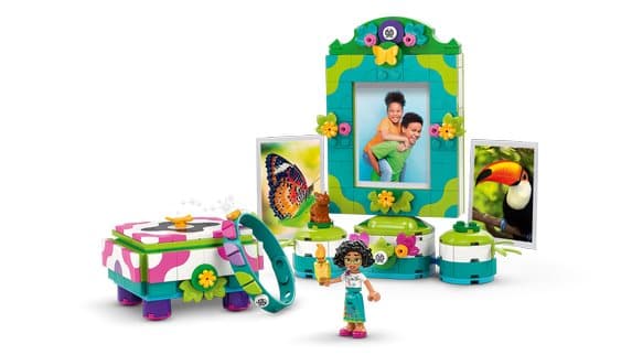 LEGO Disney Mirabels fotoram och smyckeskrin 43239