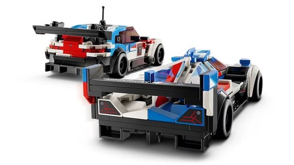 LEGO Speed Champions BMW M4 GT3 och BMW M Hybrid V8 racerbilar 76922