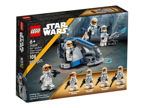 LEGO Star Wars TM 75359 Stridspakke med Ahsokas klonesoldat fra 332. kompani