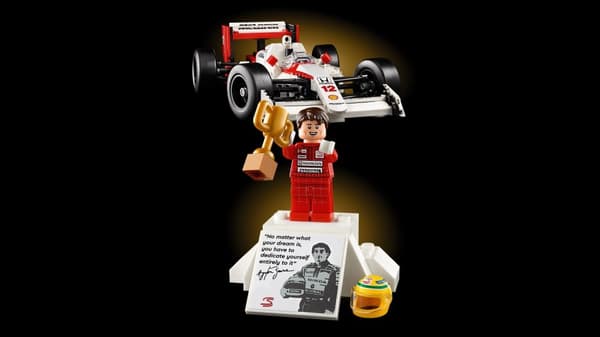 LEGO® icons McLaren MP4/4 & Ayrton Senna 10330