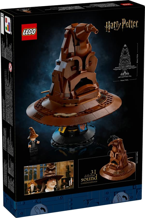 LEGO® Harry Potter™ Den talande sorteringshatten 76429
