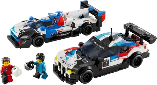 LEGO® Speed Champions BMW M4 GT3 och BMW M Hybrid V8 racerbilar 76922