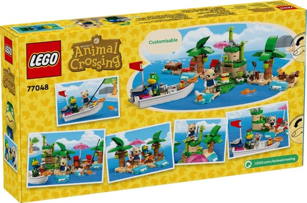 LEGO® Animal Crossing™ Båttur till ön med Kapp'n 77048