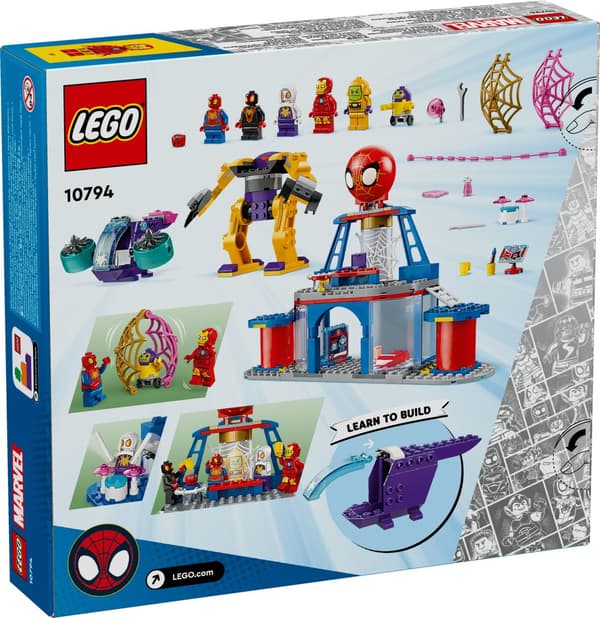 Team Spideys näthögkvarter LEGO®  Spidey (10794)