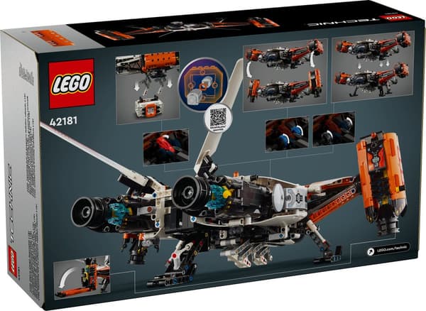 VTOL Tungt fraktrymdskepp LT81 LEGO®  Technic (42181)