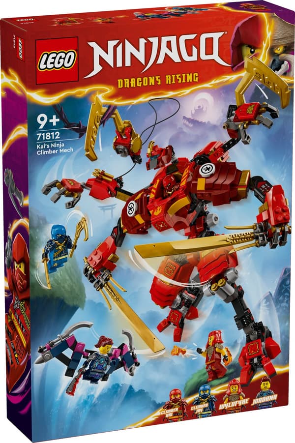 Kais ninja-klatrerobot LEGO®  Ninjago (71812)