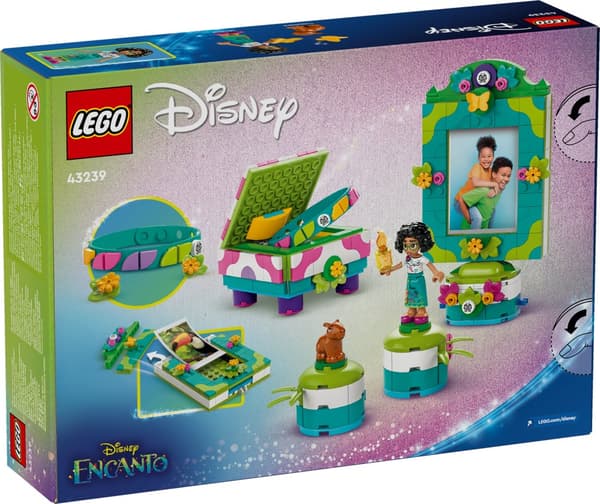 Mirabels bilderamme og smykkeskrin LEGO®  Disney Classic (43239)