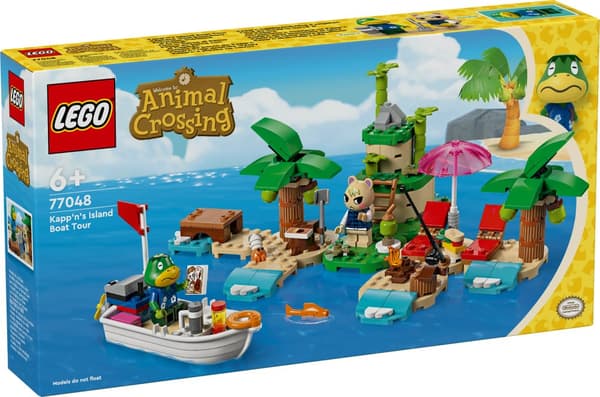 Båttur till ön med Kapp'n LEGO®  Animal Crossing (77048)