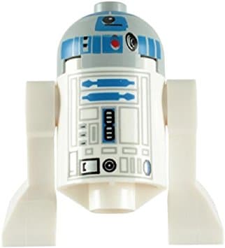 Lego Figurer Disney Star Wars R2D2 - R2-D2 Grå topp LF50-91
