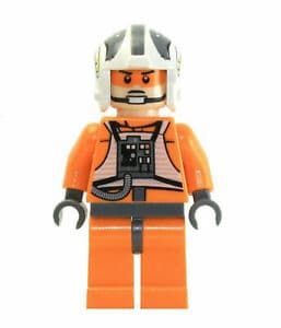 Lego Figurer Star Wars Zev Senesca Pilot LF50-8