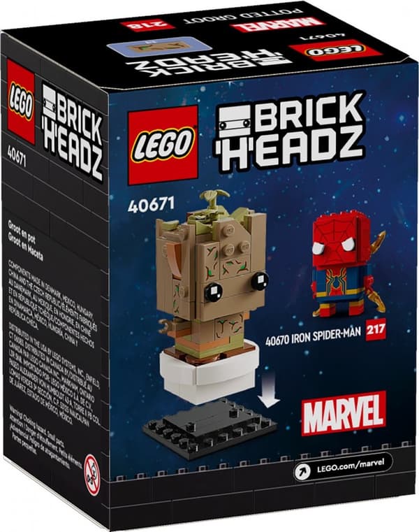 LEGO BrickHeadZ Groot i kruka 40671