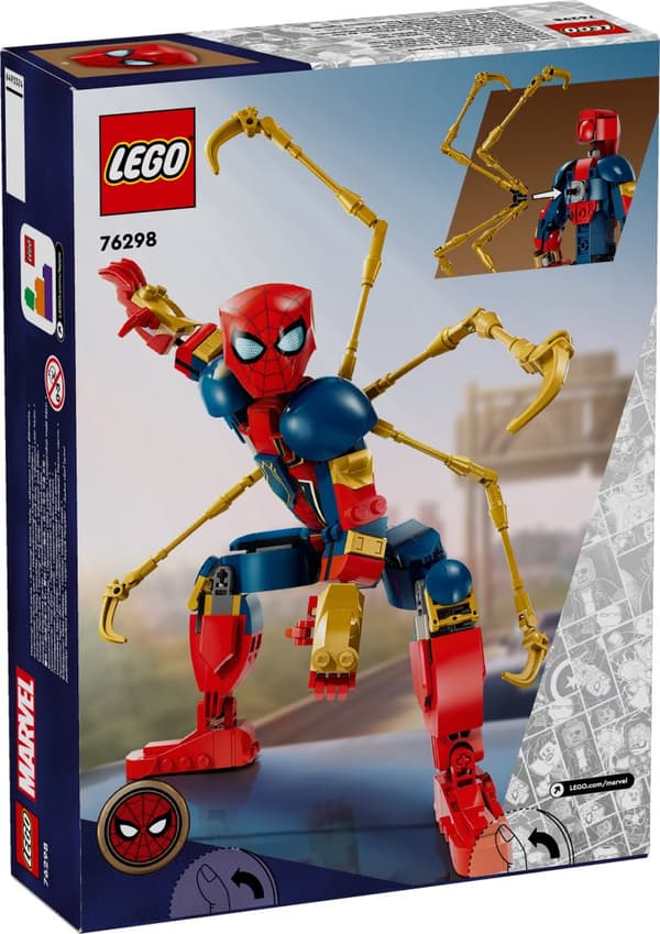 LEGO Super Heroes Byggfigur Iron Spider Man 76298