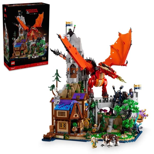 LEGO Ideas Dungeons and Dragons: Röda drakens sägen 21348