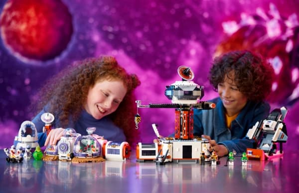 LEGO City 60434 Rymdbas och raketuppskjutningsramp