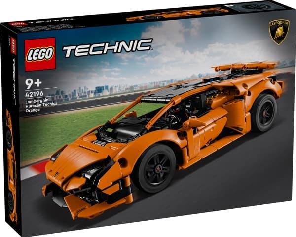 LEGO Technic 42196 Oransje Lamborghini Huracán Tecnica