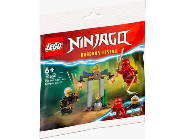 LEGO Ninjago Kai og Rapton Temple Battle (30650)