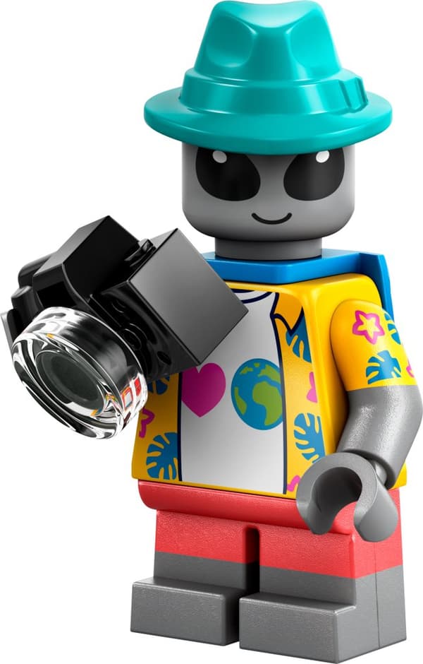 LEGO MF Serie 26 Rymden Alien Tourist 71046-3