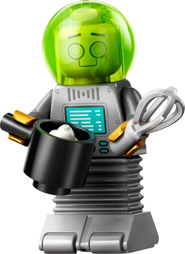LEGO MF Serie 26 Rymden Robot Butler 71046-9