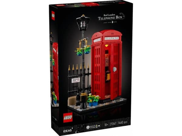 LEGO 21347 Ideas Red London Telephone Box, construction toy