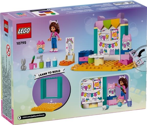 LEGO Gabby's Dollhouse 10795 Lag ting med Baby Boks