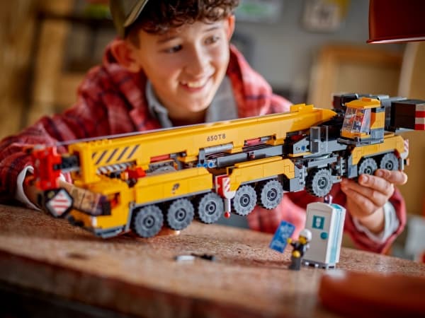 LEGO City 60409 Gul bil byggekran