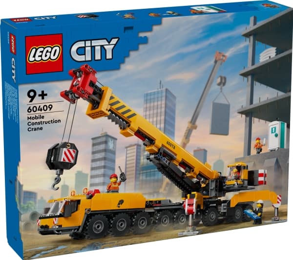 LEGO City 60409 Gul bil byggekran
