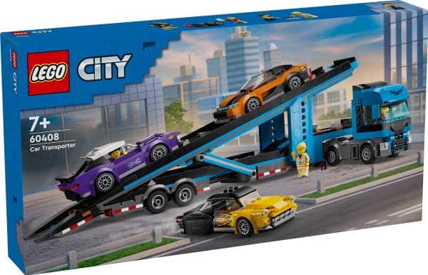 LEGO City 60408 Biltransport med sportbilar