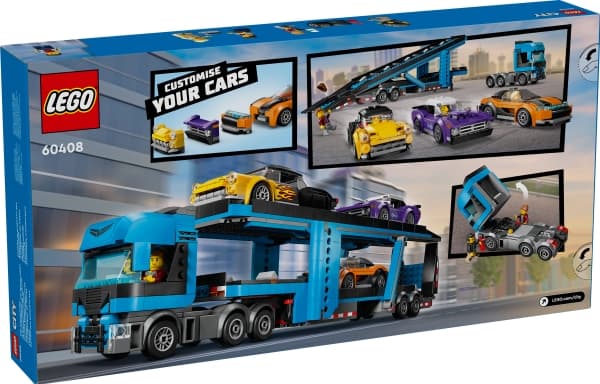 LEGO City 60408 Biltransport med sportbilar