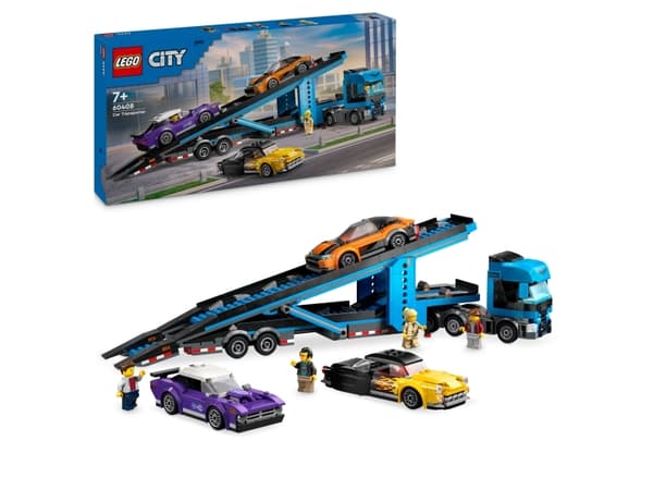 LEGO City 60408 Biltransport med sportbilar