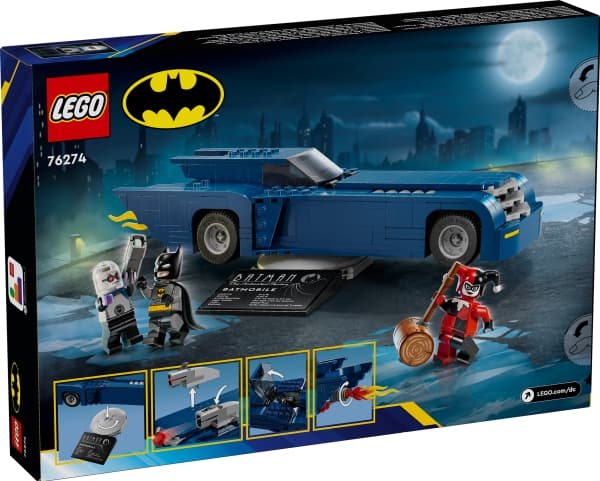 LEGO Super Heroes DC 76274 Batman™ med Batmobile™ mot Harley Quinn™ och Mr. Freeze™