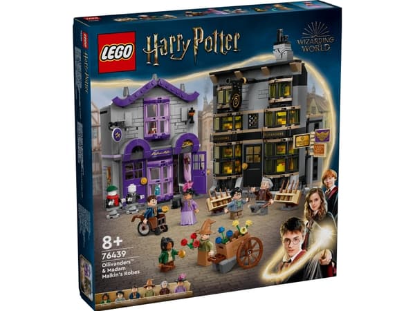 LEGO Harry Potter TM 76439 Olivanders og Madam Malkins Gevanter