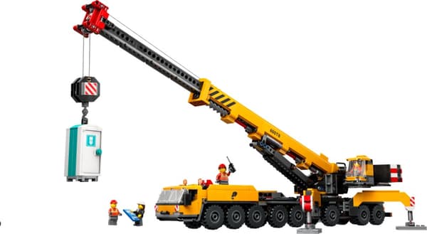 LEGO City Gul mobil byggkran 60409