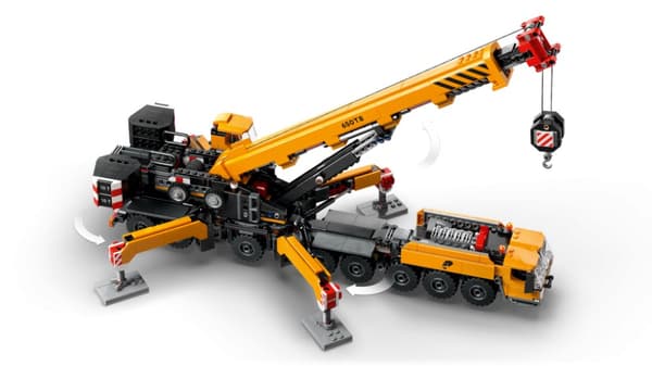 LEGO City Gul mobil byggkran 60409