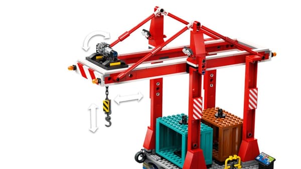 LEGO City Kusthamn med lastfartyg 60422