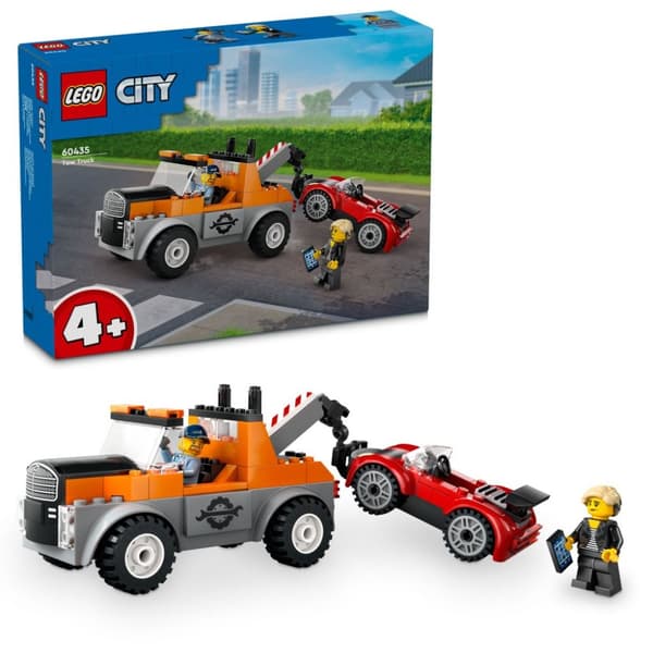 LEGO City 4+ Bärgningsbil och sportbilsreparation 60435