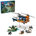 Miniatyrbild 1 av 4: LEGO City Djungelhelikopter och basläger 60437