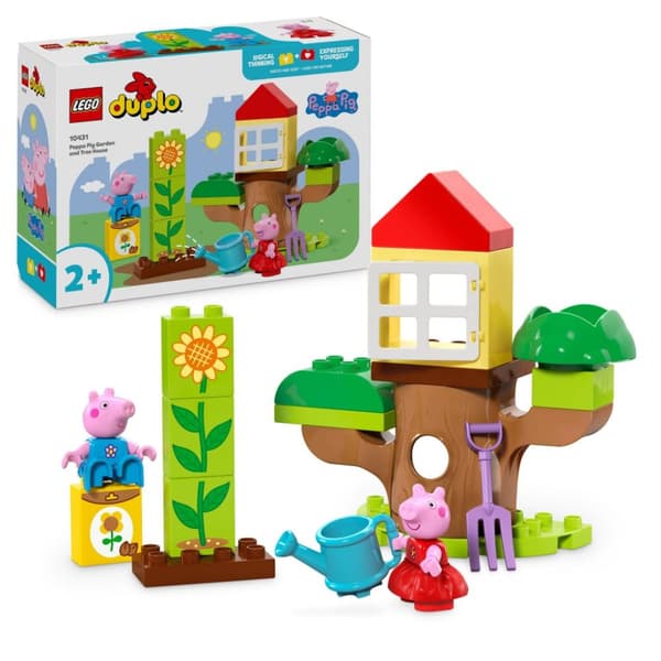 LEGO DUPLO Greta Gris Trädgård och trädkoja 10431