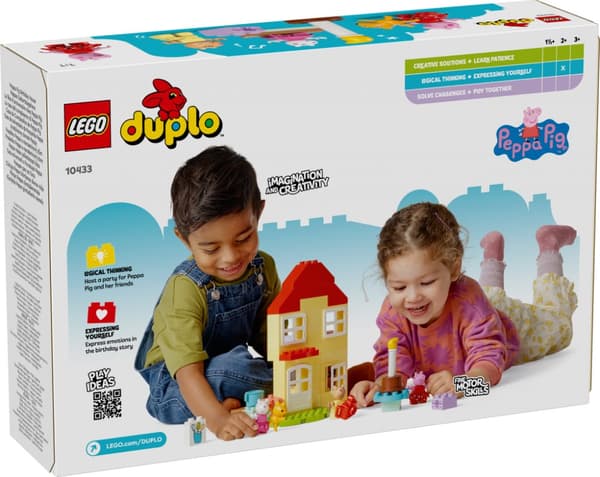 LEGO DUPLO Greta Gris Födelsedagshus 10433