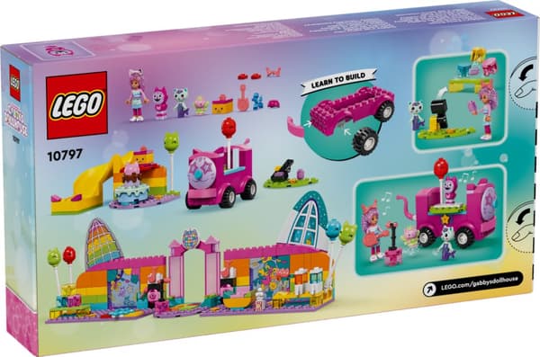 LEGO Gabbys Dollhouse 4+ Gabbys partyrum 10797