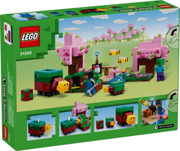 LEGO Minecraft Körsbärsträdgården 21260