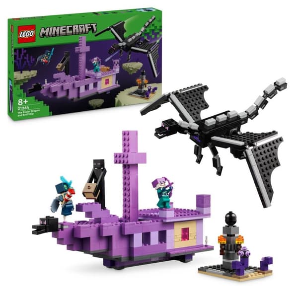 LEGO Minecraft Enderdraken och Endskeppet 21264