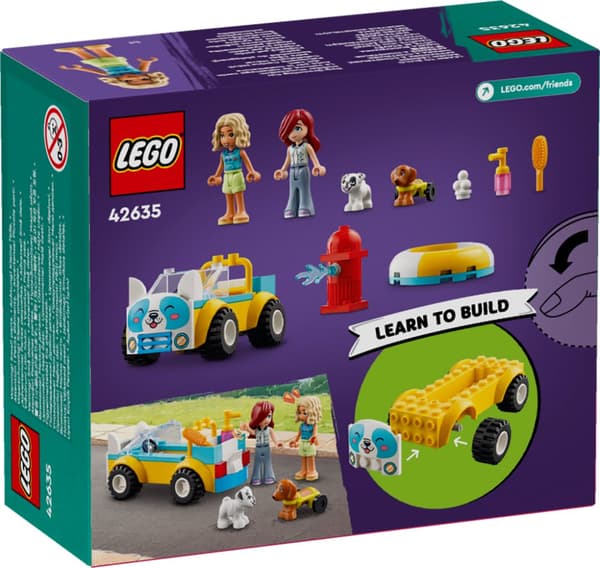 LEGO Friends 4+ Hundfrisörbil 42635
