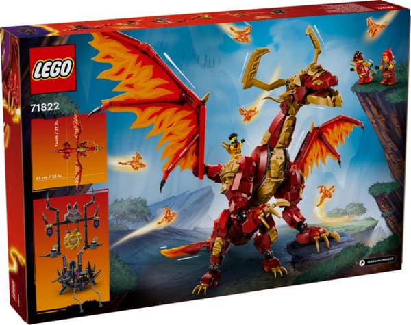 LEGO Ninjago Rörelsens källdrake 71822