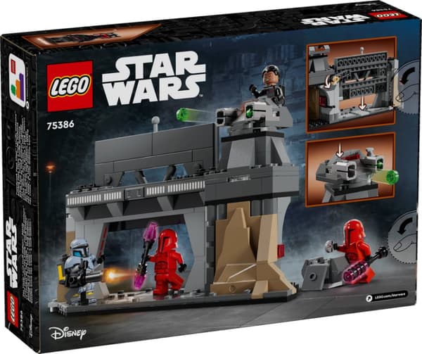 LEGO Star Wars Paz Vizsla and Moff Gideon Battle 75386