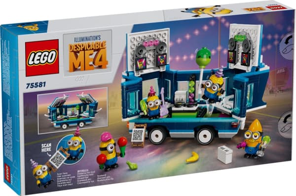 LEGO Minionerna Minionernas musikpartybuss 75581