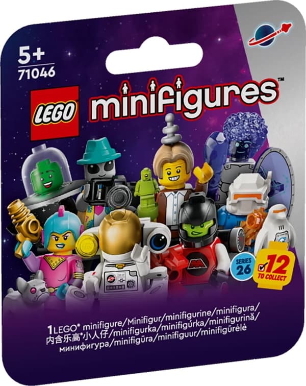 LEGO® Minifigures Serie 26 Rymden Hel Box 36 Minifigurer 71046