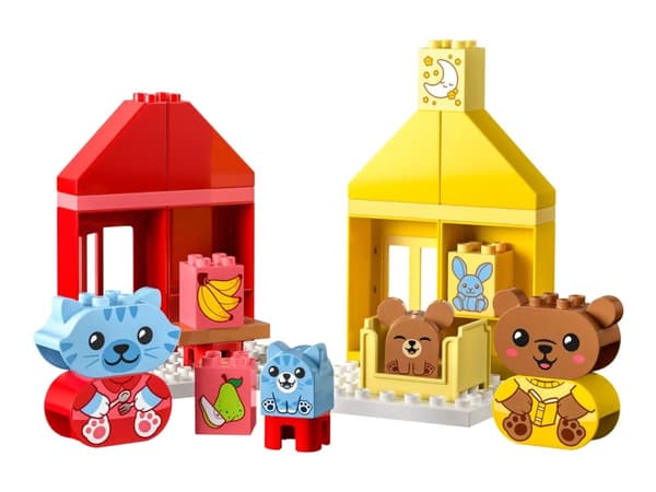 LEGO DUPLO My First 10414 Hverdagsrutiner: Måltider og leggetid