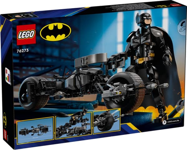 LEGO Super Heroes Batman byggfigur och Batpod cykeln 76273