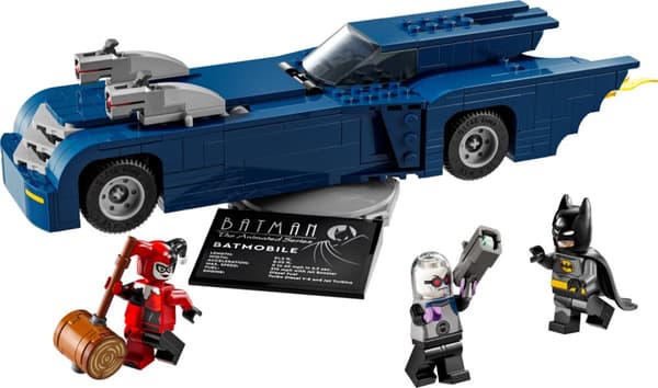 LEGO Super Heroes Batman med Batmobile mot Harley Quinn och Mr. freeze 76274